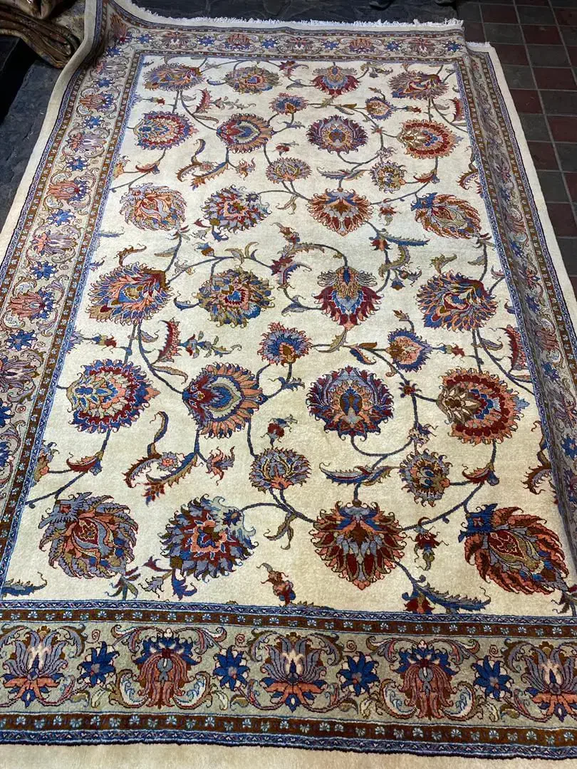جفت۶متری ساروق افشان رنگ گیاهی|فرش|تهران, دریان‌نو|دیوار