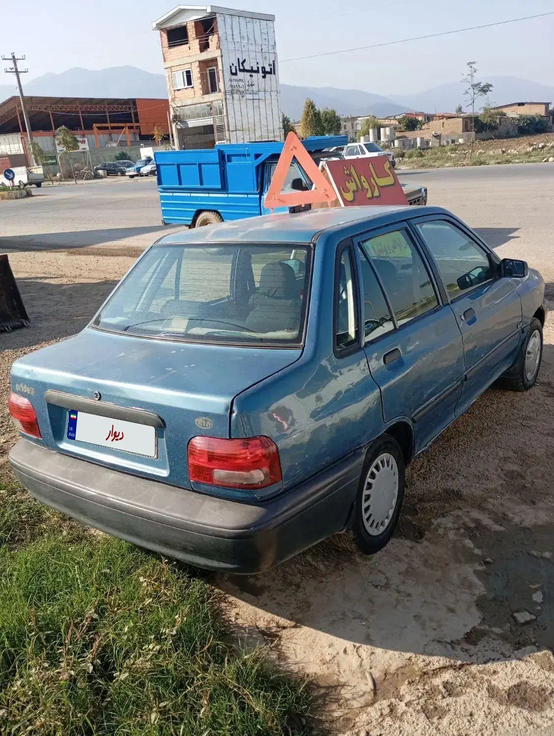 پراید آبی اطلسی|خودرو سواری و وانت|علیآباد کتول, |دیوار