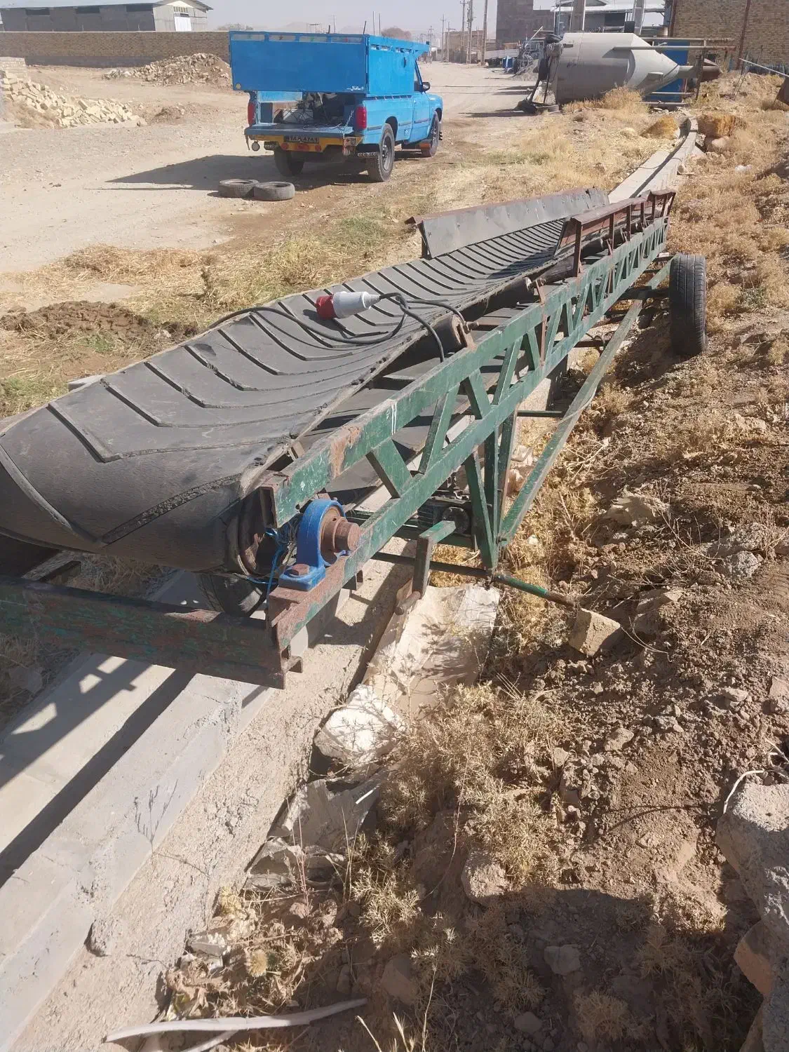 نوار نقاله ۷ متری چرخ دار نوار اج دار|ماشینآلات صنعتی|قیدار, |دیوار