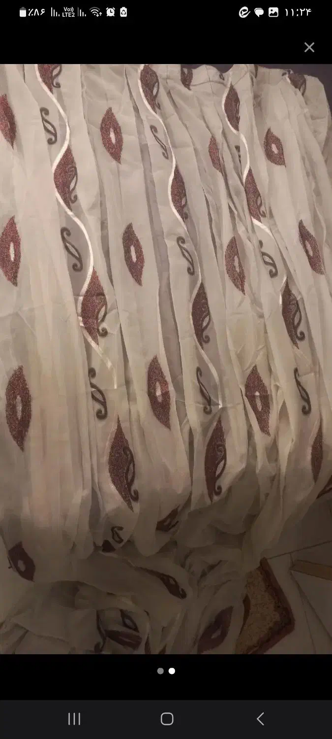 پرده حریر|پرده، رانر، رومیزی|قرچک, زیبا شهر|دیوار