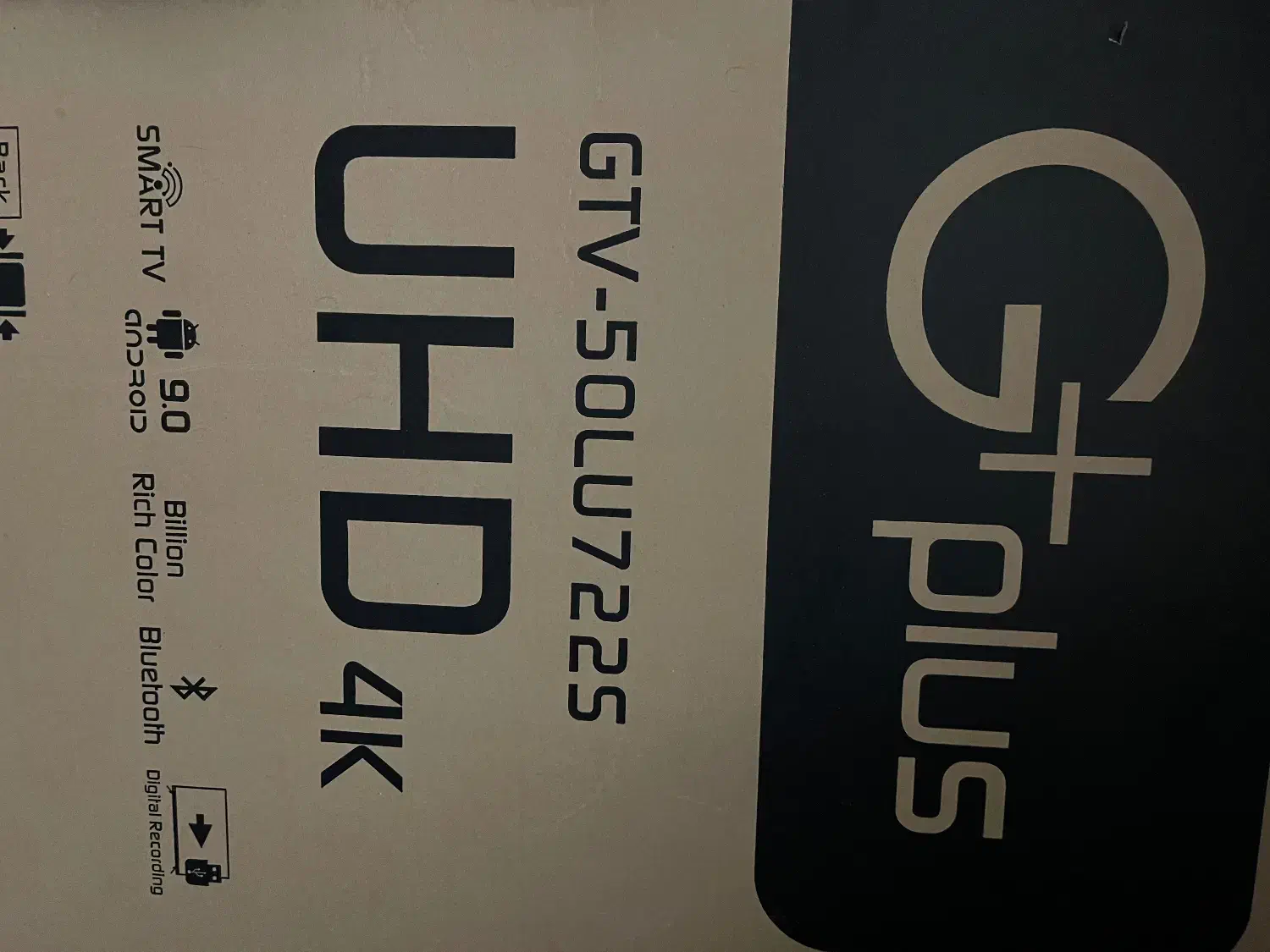 تلویزیون جی پلاس ۵۰ اینچ هوشمند نو|تلویزیون و پروژکتور|زنجان, |دیوار