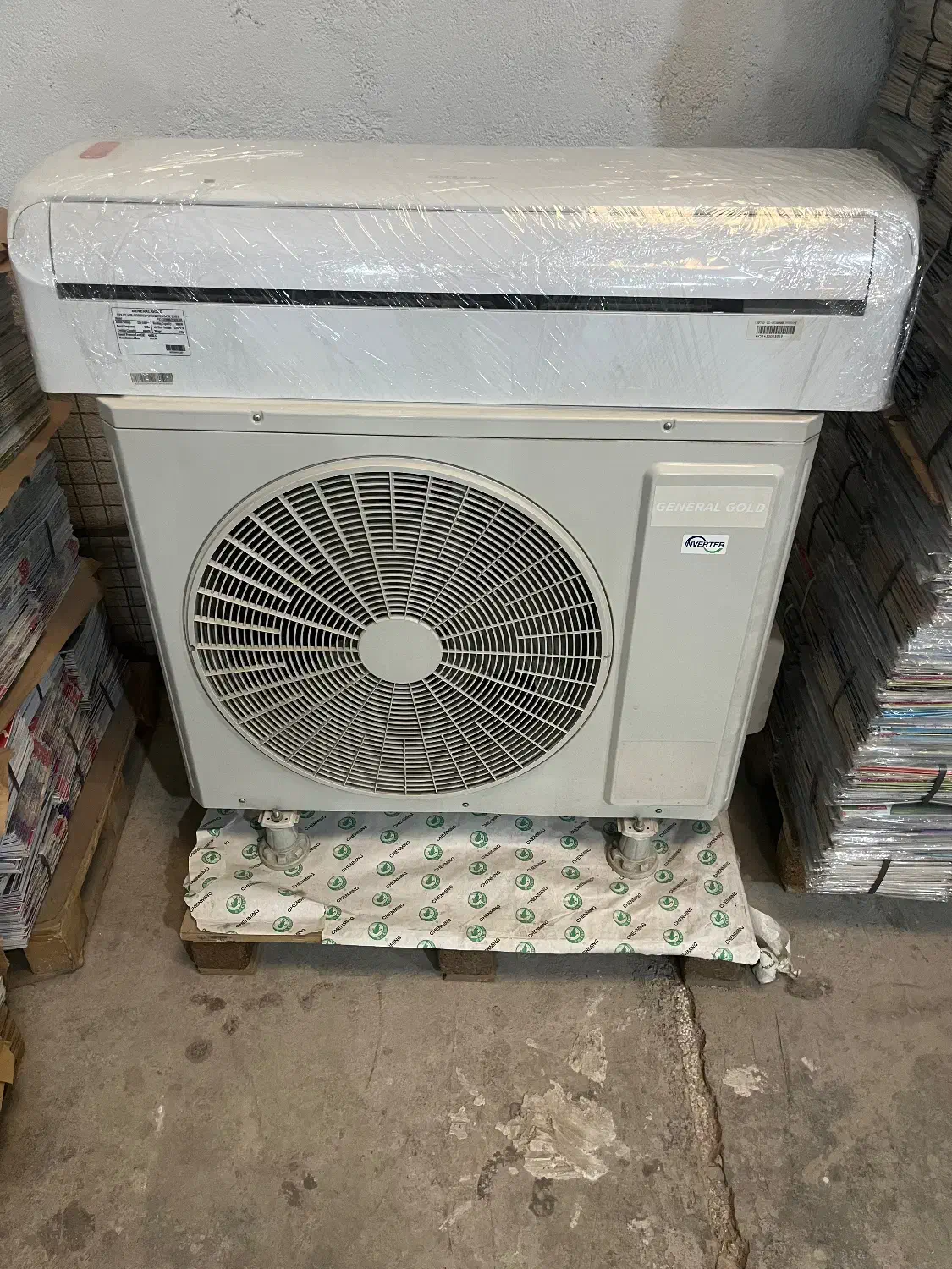 کولر گازی|کولر گازی و فن‌کوئل|اندیشه, اندیشه فاز ۱|دیوار