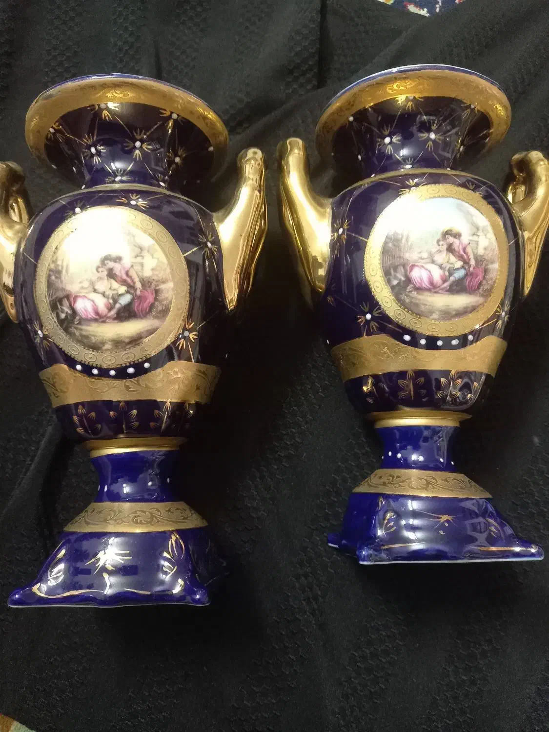 گلدان سورمه ای|مجسمه، تندیس، ماکت|یزد, |دیوار