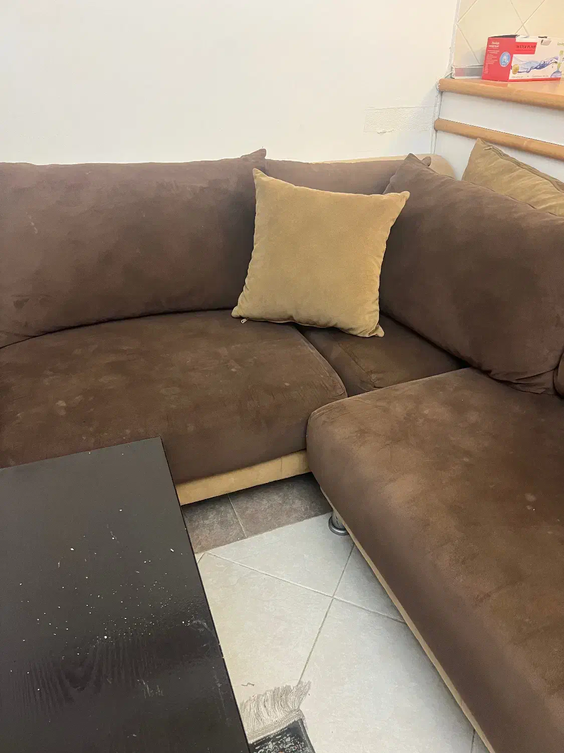 مبلمان ال ۸ نفره با میز وسط|مبلمان خانگی و میز عسلی|کیش, |دیوار