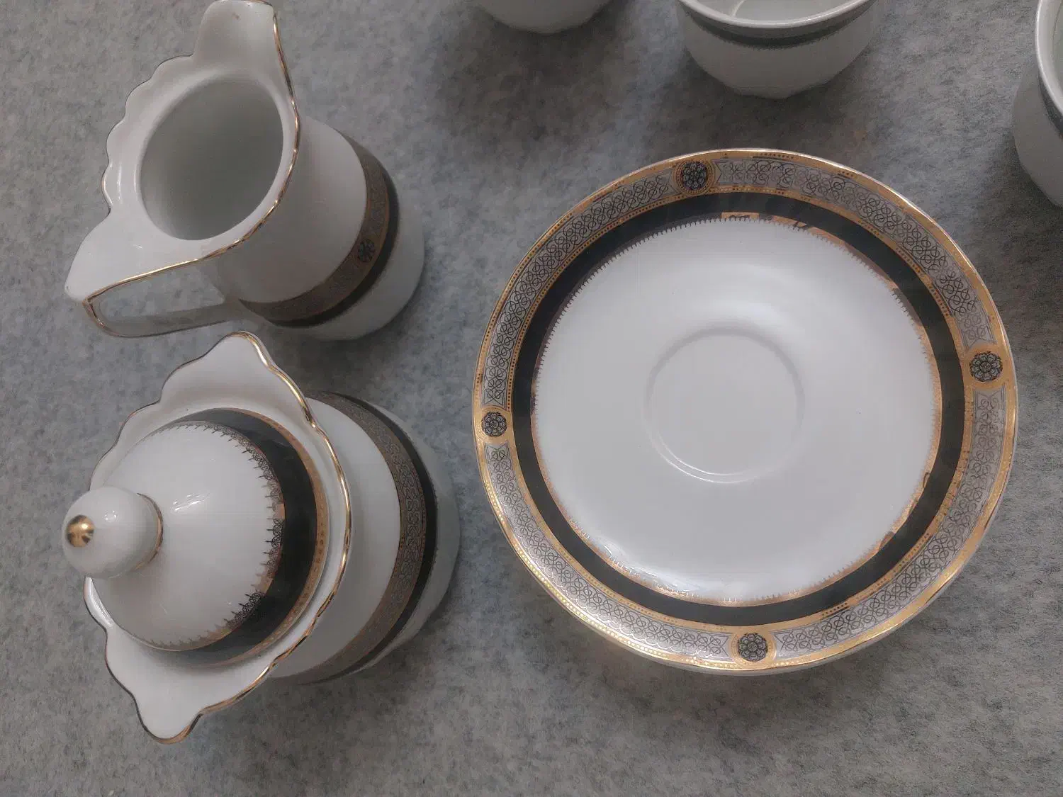 فنجان نعلبکی و قندان و شکرریز|ظروف سرو و پذیرایی|تهران, قلهک|دیوار