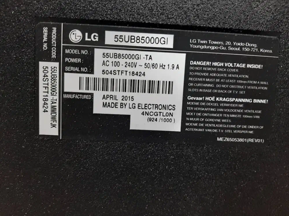 فروش تلویزیون ۵۵ ال جی اصل|تلویزیون و پروژکتور|خوی, |دیوار