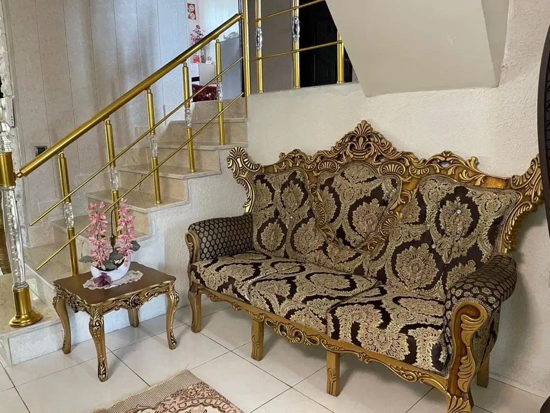 مبل سلطنتی+راحتی+میزعسلی|مبلمان خانگی و میز عسلی|بندر انزلی, مسکن مهر|دیوار