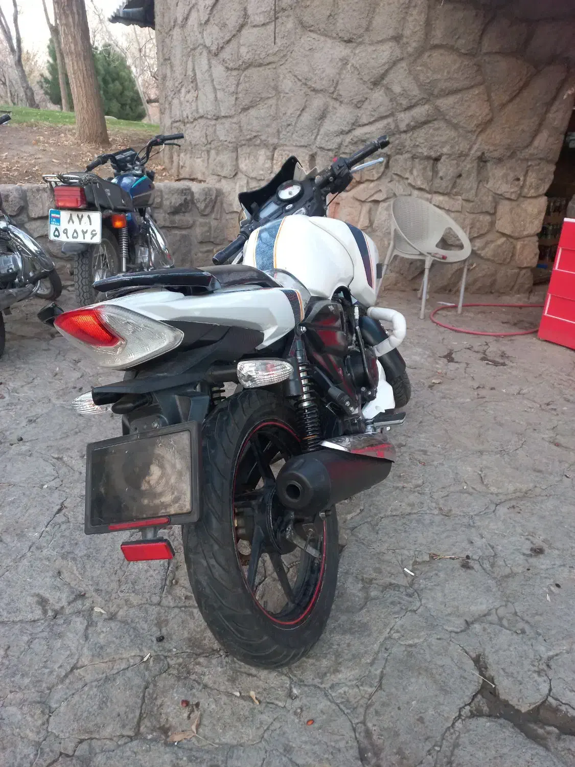 اپاچی160 مدل95|موتورسیکلت|مشهد, کوه سنگی|دیوار