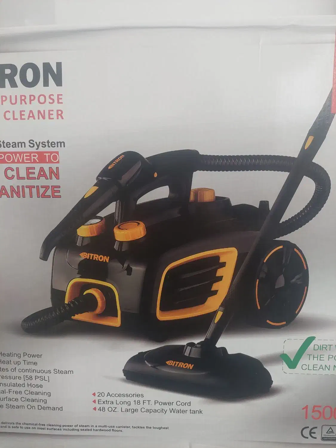 بخارشور بایترون|جاروبرقی، جارو شارژی، بخارشو|ایلام, |دیوار