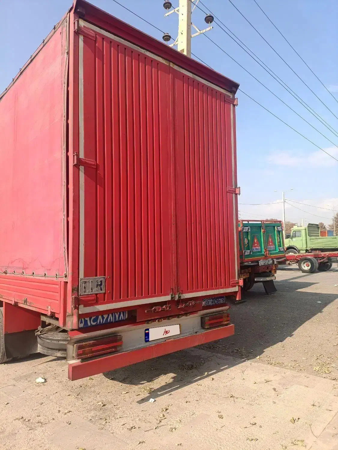 خاور مسقف چادری608|خودرو سنگین|رباط‌کریم, رباط‌کریم|دیوار