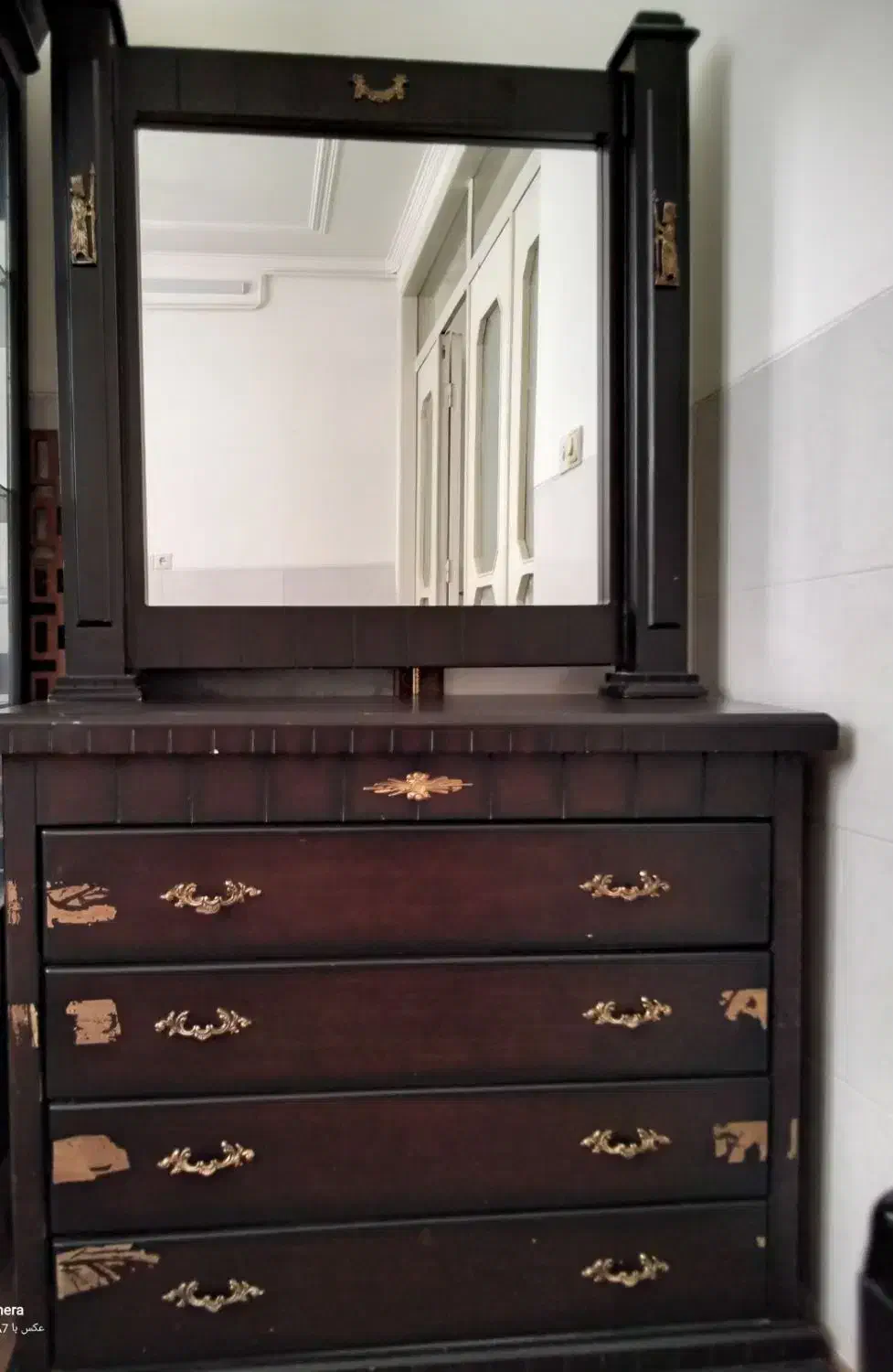 آینه ودراور|میز تلفن|یزد, |دیوار