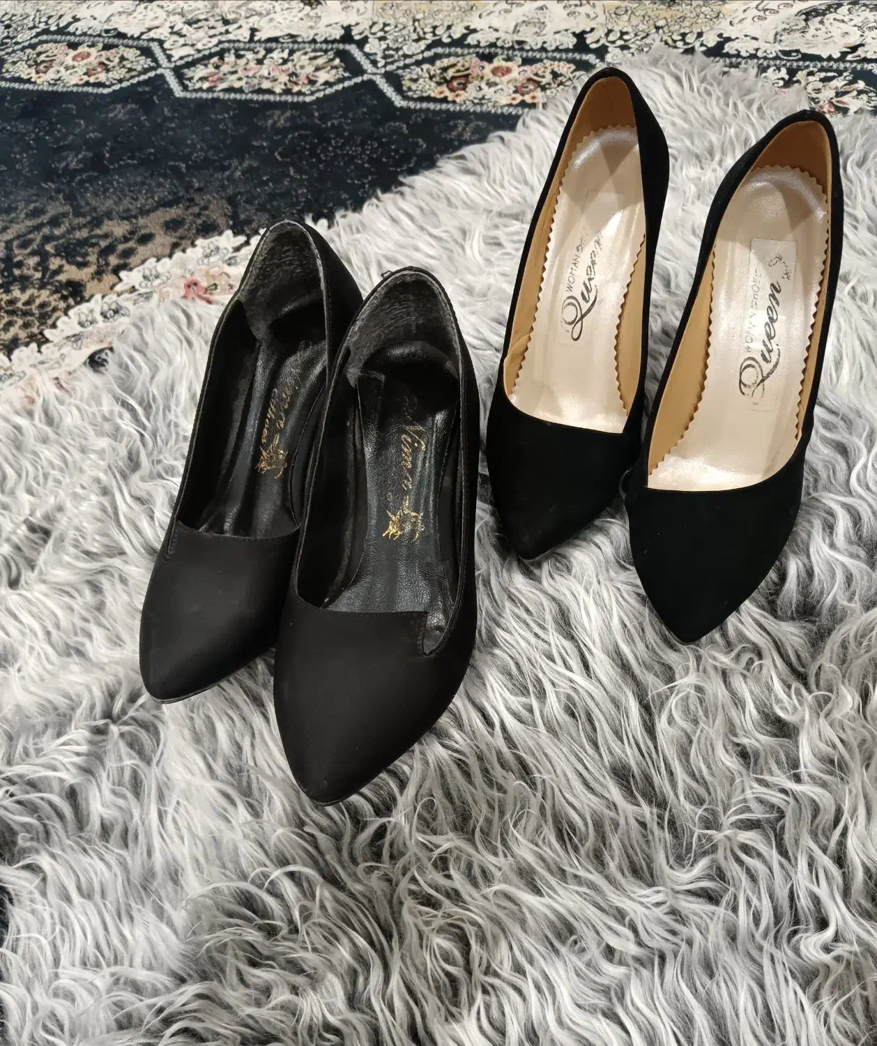 دوعدد کفش پاشنه بلند سایز۳۷|کیف، کفش، کمربند|برازجان, |دیوار