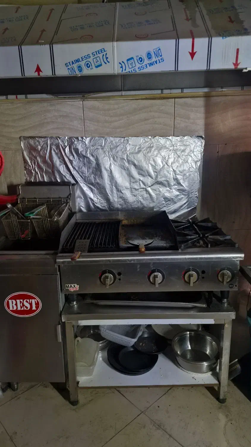 لوازم فست فود کامل|کافی‌شاپ و رستوران|ورامین, ورامین|دیوار