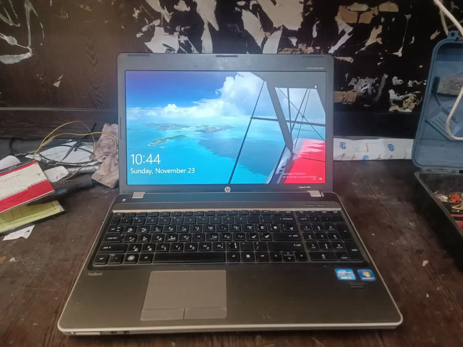 لپتاپ HP|رایانه همراه|بومهن, |دیوار