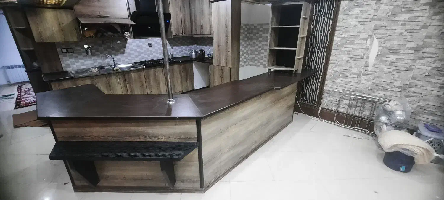 کابینت ام دی اف کم کار درحد نو|مصالح و تجهیزات ساختمان|قرچک, میرزائی شمالی|دیوار