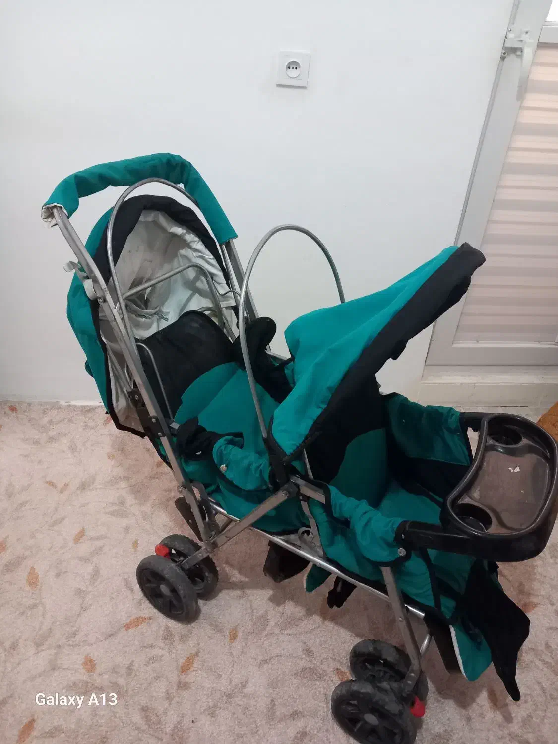 کالسکه دو قلو|کالسکه و لوازم جانبی|ایلام, |دیوار