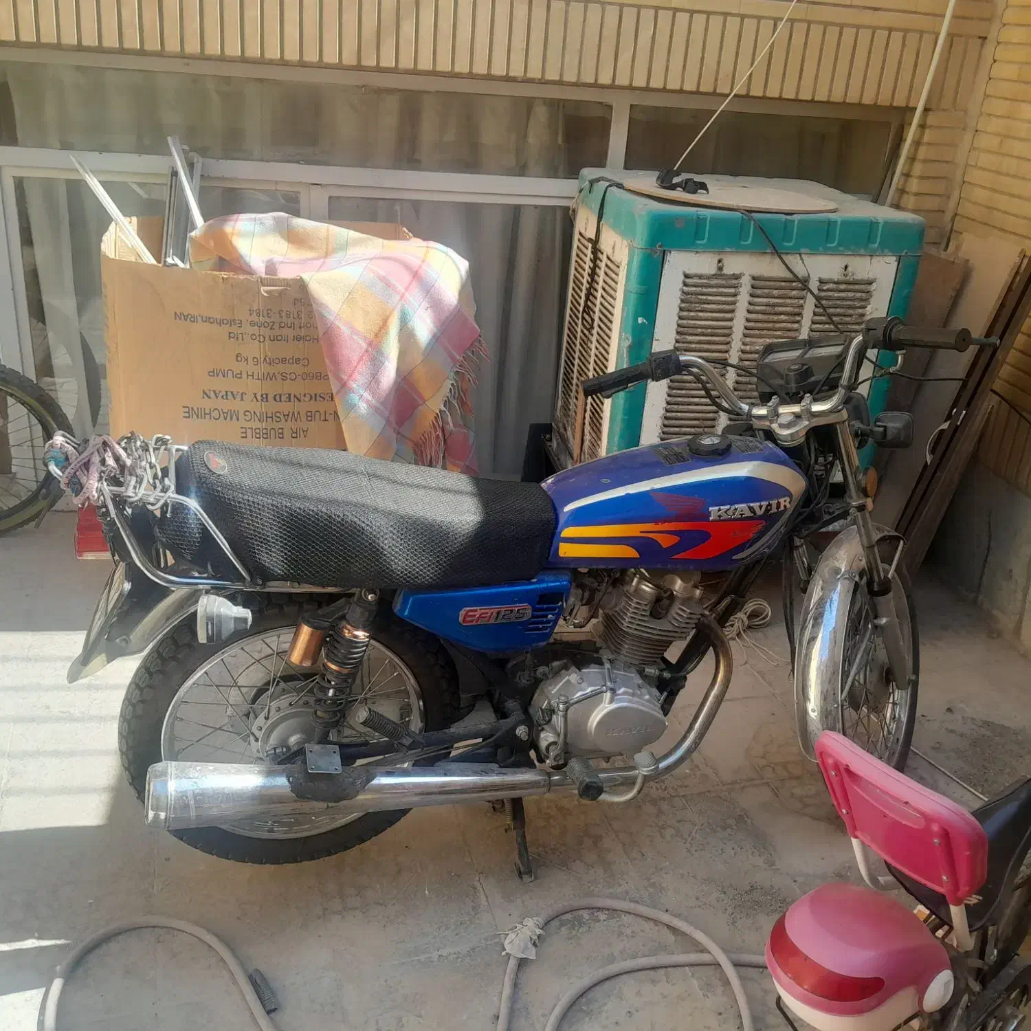 کویر موتور۱۲۵|موتورسیکلت|اصفهان, پوریای ولی|دیوار