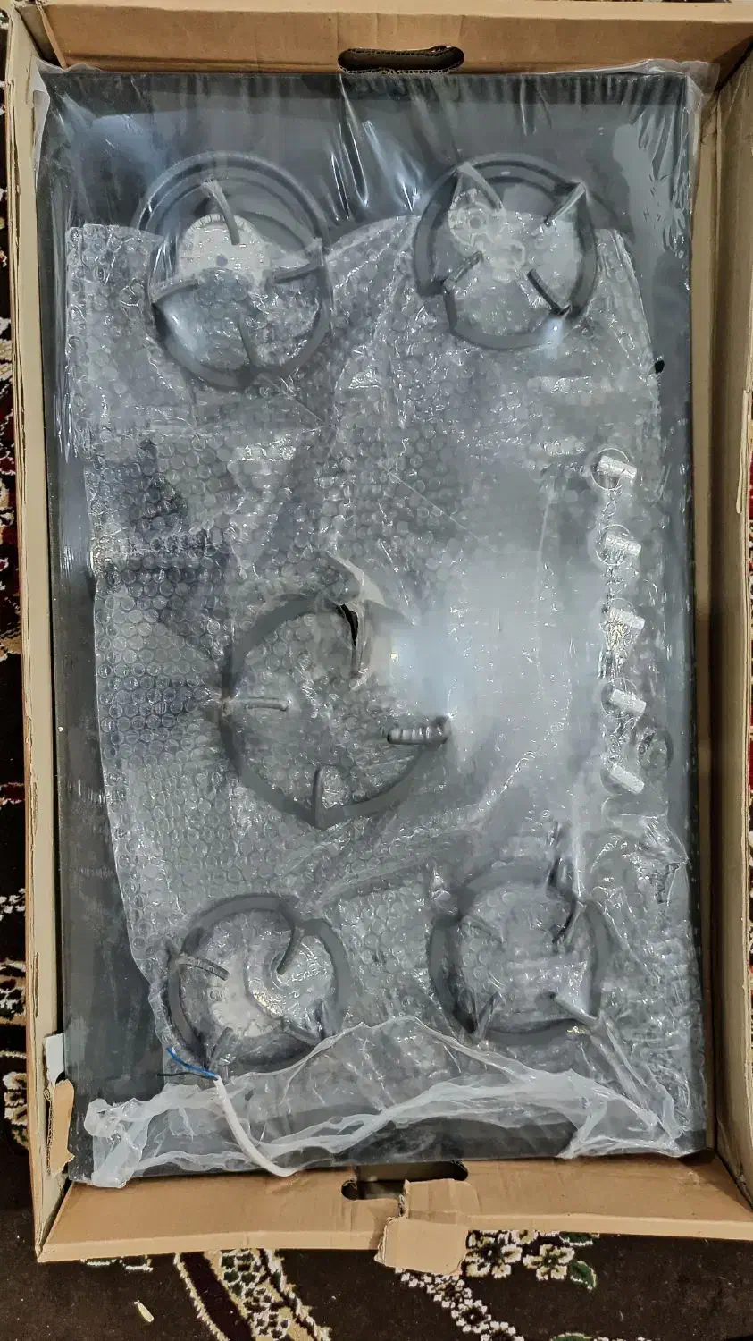 گاز صفحه ای پنج شعله ای ایتالیایی|اجاق گاز و لوازم برقی پخت‌وپز|رامشیر, |دیوار