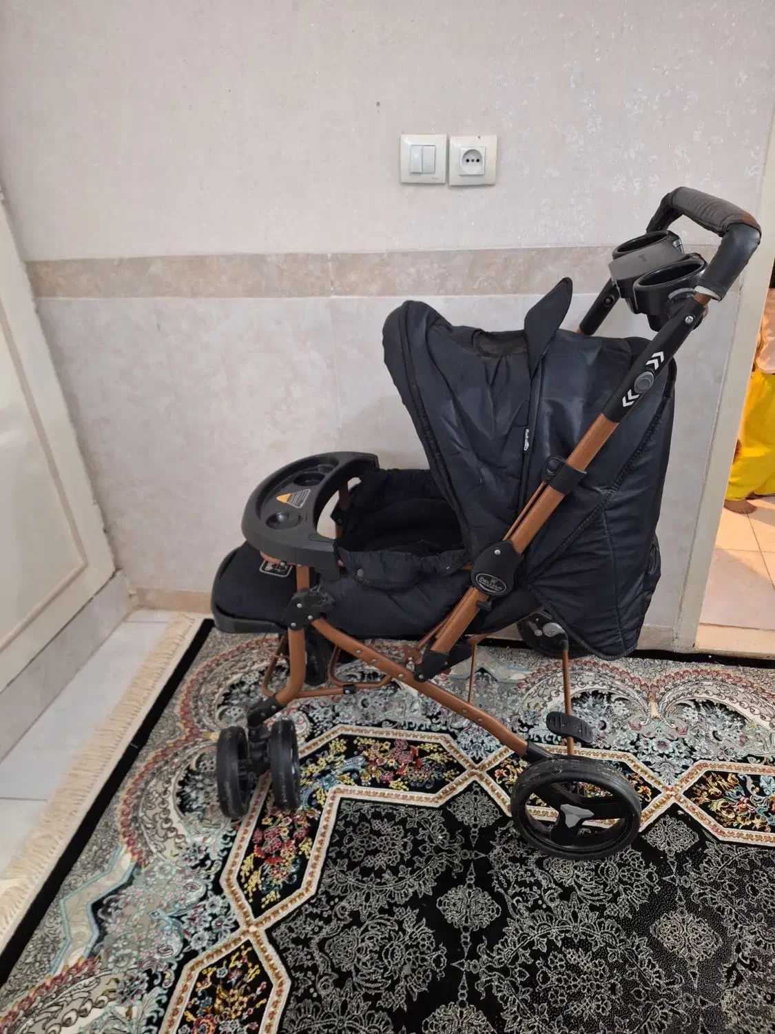 کالسکه ترک ببتو بدنه بنیتا گلد دلیجان|کالسکه و لوازم جانبی|قم, باسکول|دیوار