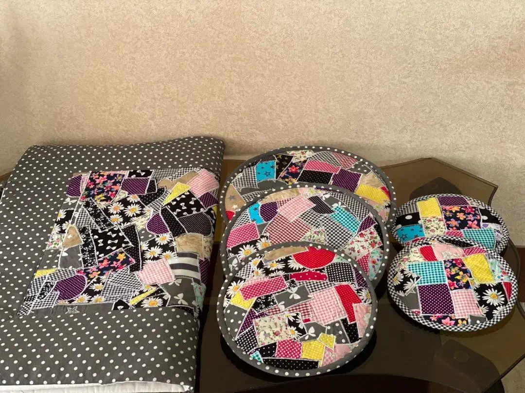 انواع سرویس تیکه دوزی|سفره، حوله، دستمال آشپزخانه|کاشان, فاز ۲ ناجی آباد|دیوار