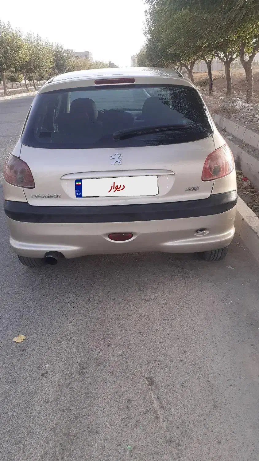 پژو ۲۰۶مدل آخر ۸۸ تیپ ۲ خرمدشت|خودرو سواری و وانت|کرج, خرمدشت|دیوار