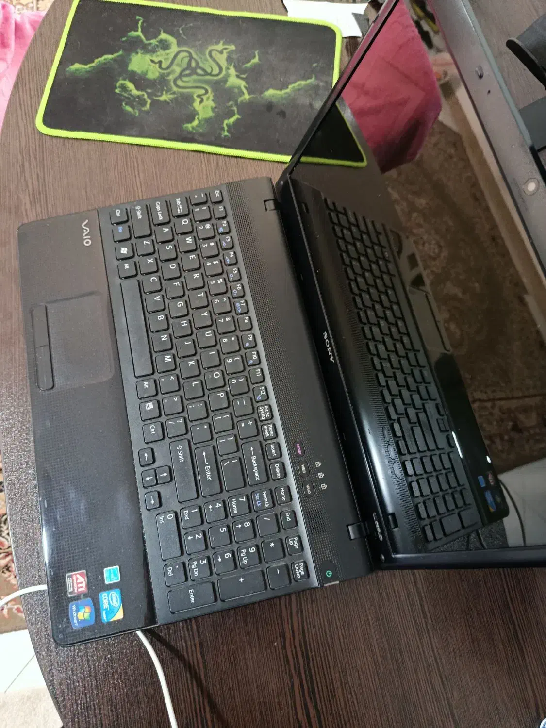 لپ تاپ سونی وایو Core i5 Ram 8 ATI graphic|رایانه همراه|تهران, کرمان|دیوار