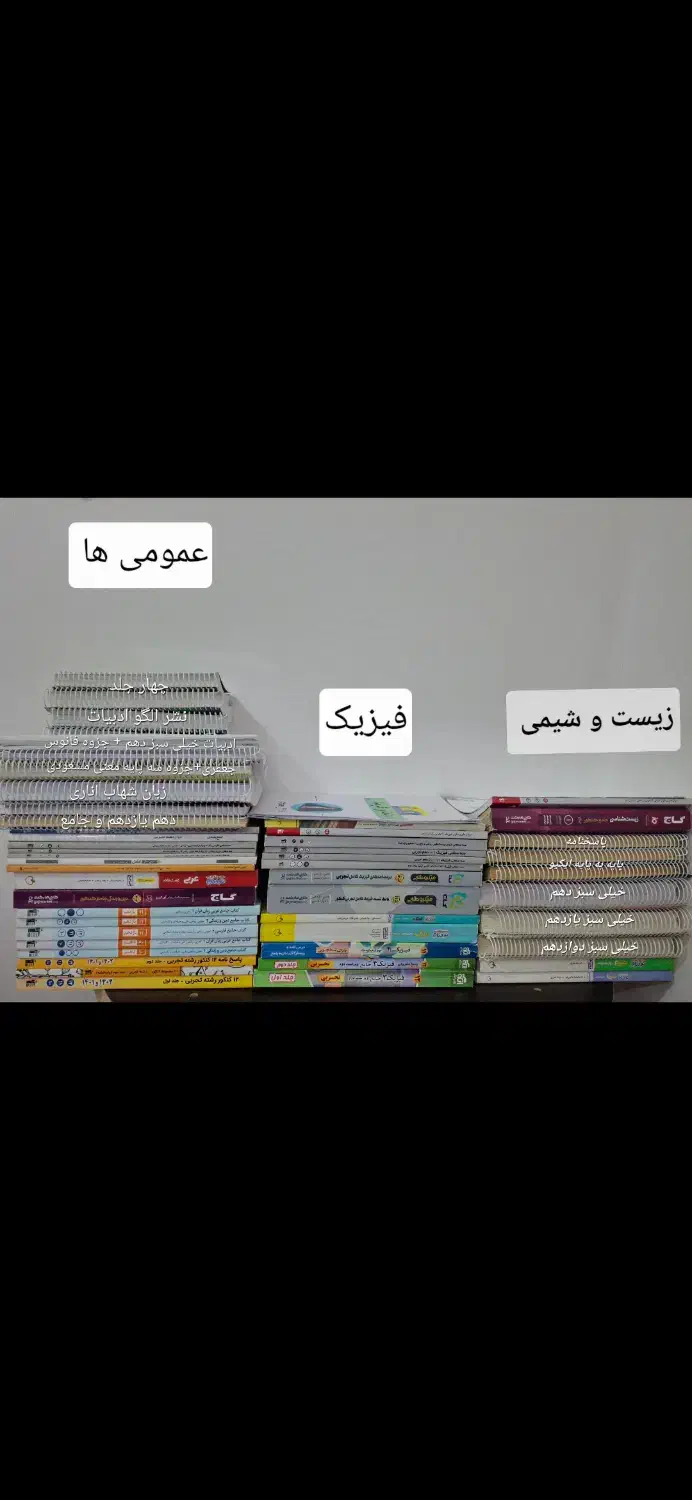 کتاب کنکوری با تخفیف|کتاب و مجله آموزشی|گنبد کاووس, |دیوار