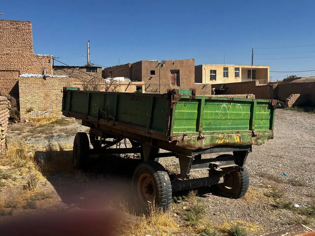 تریلی تراکتور چهار تن دو جک از بغل|خودرو سنگین|زرندیه, |دیوار