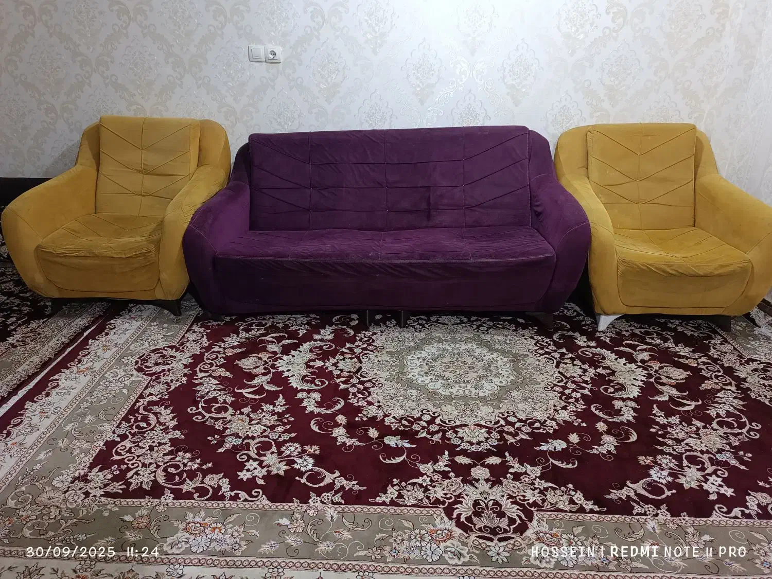 مبل  راحتی 7 نفره|مبلمان خانگی و میز عسلی|اهواز, آسیاباد|دیوار