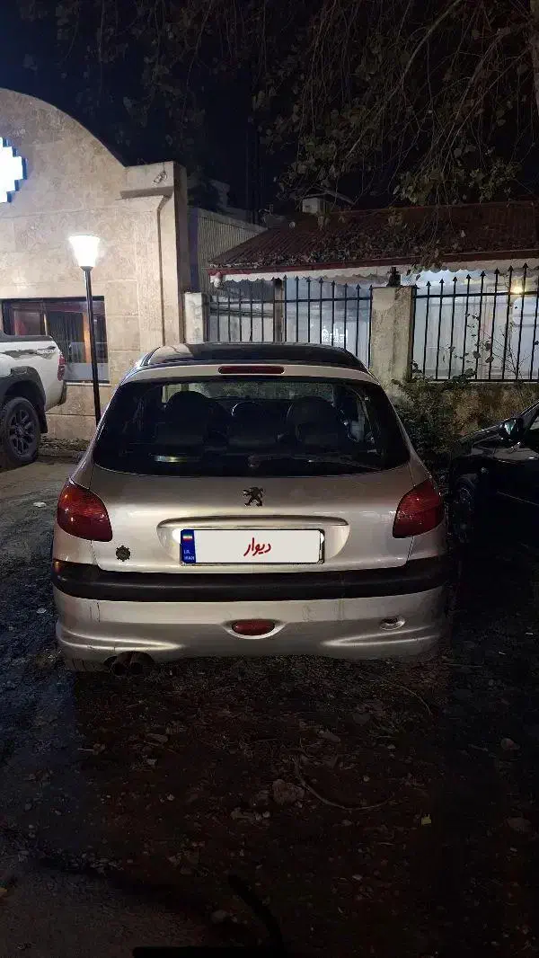 206 نقره ای|خودرو سواری و وانت|رشت, کاکتوس|دیوار