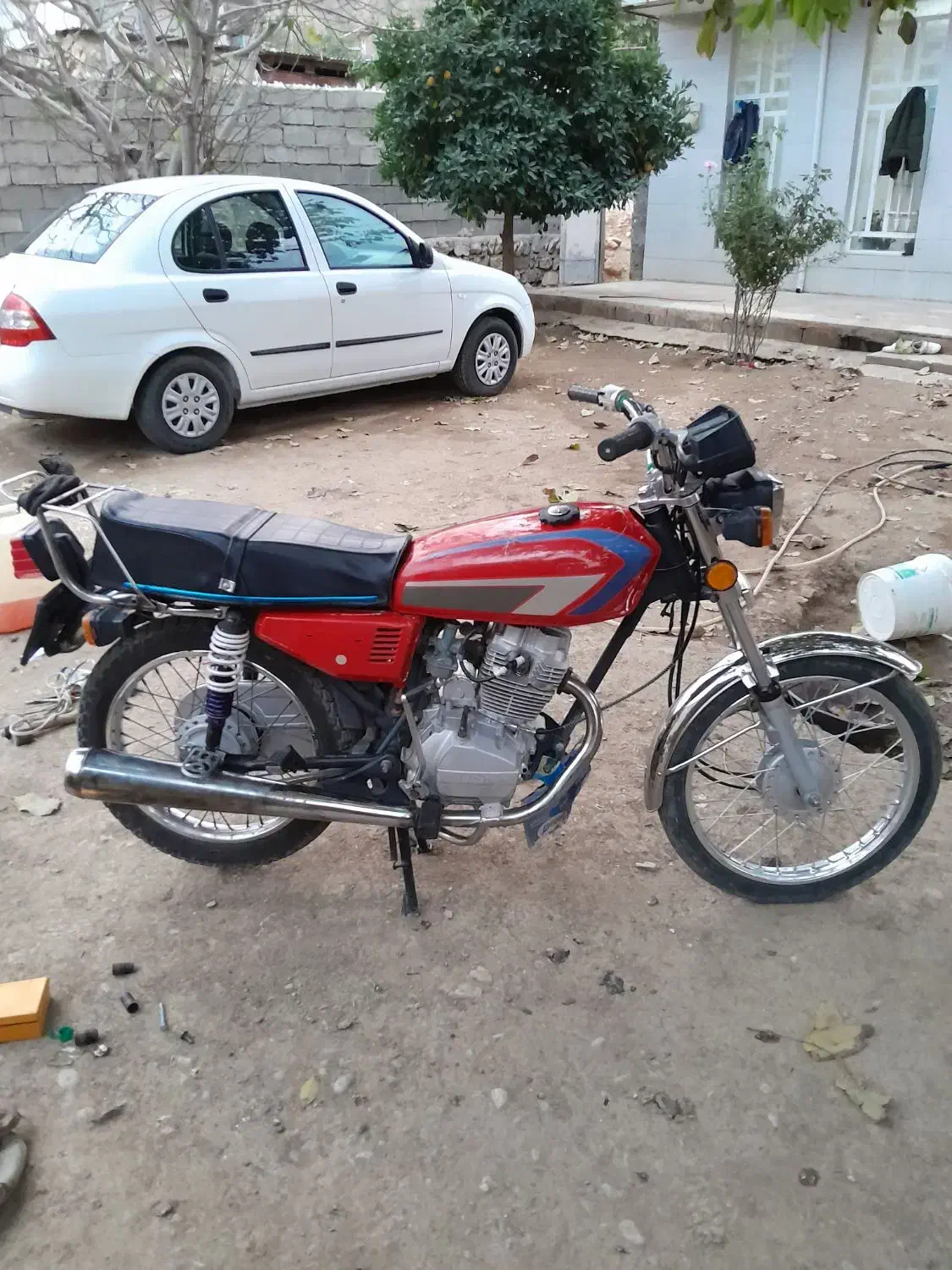 متور  150 مزایده|موتورسیکلت|شاهیوند, |دیوار