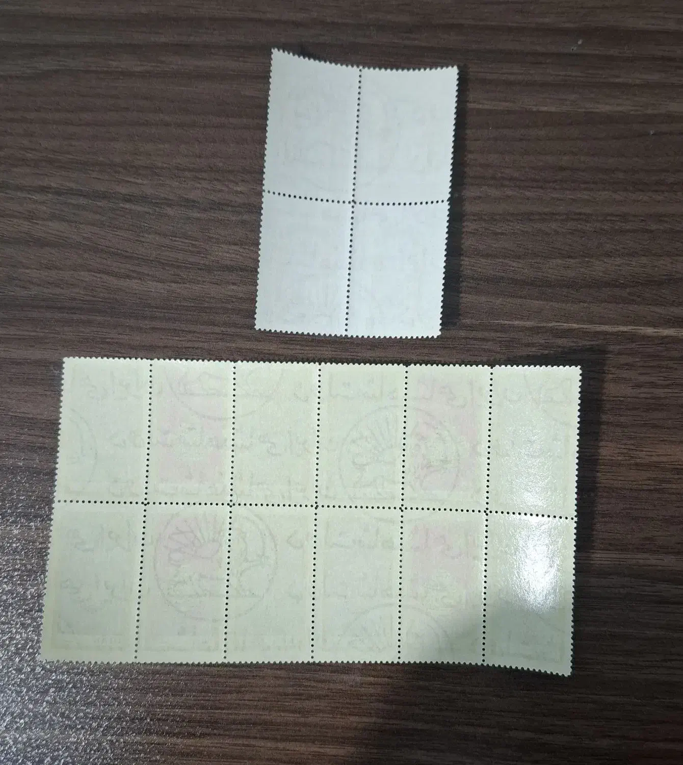 بلوک تمبر با ورق مصور|کلکسیون سکه، تمبر، اسکناس|تهران, بلورسازی|دیوار