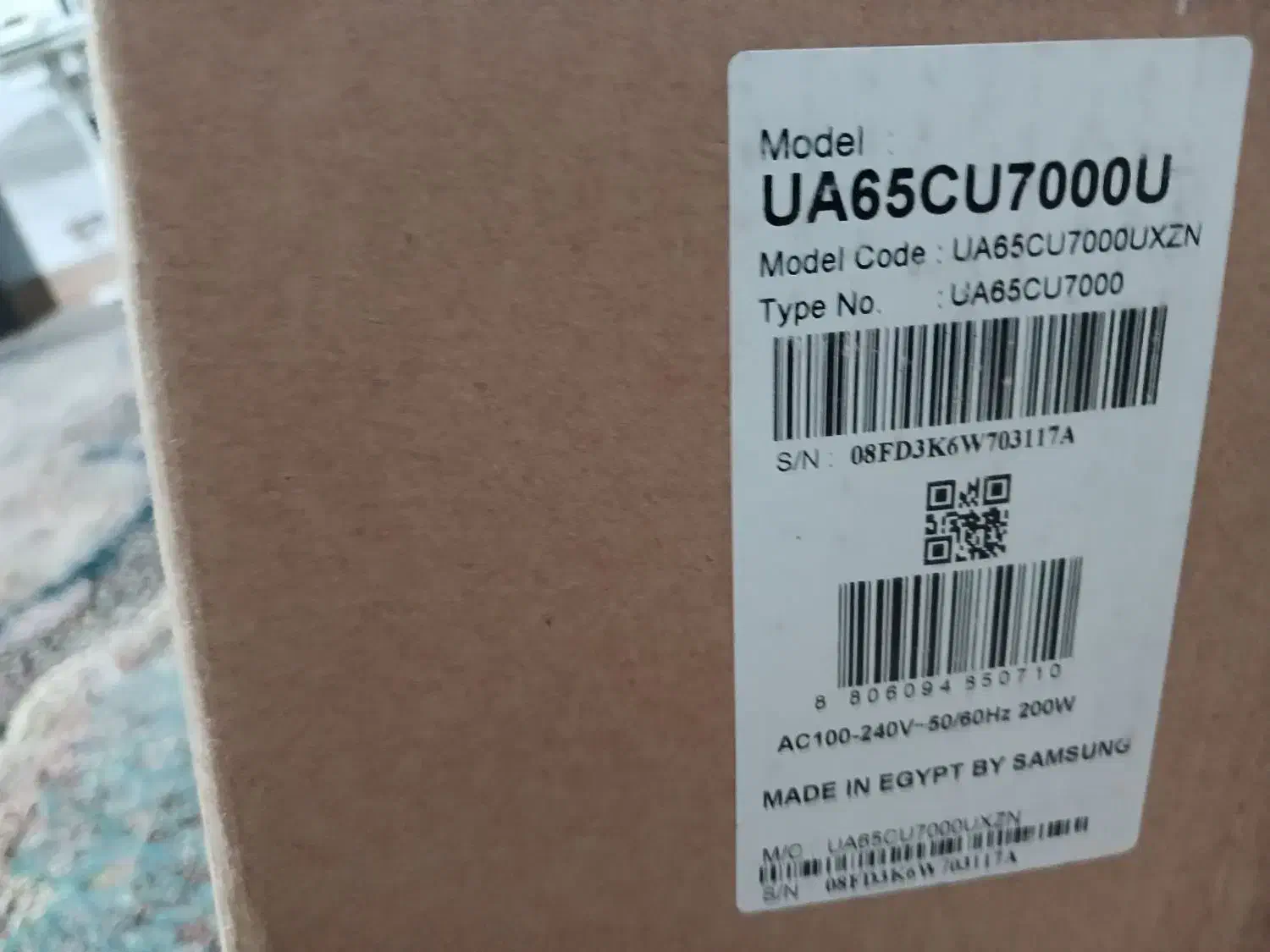 فروش تلوزیون ۶۵ اینج سامسونگ|تلویزیون و پروژکتور|الشتر, |دیوار