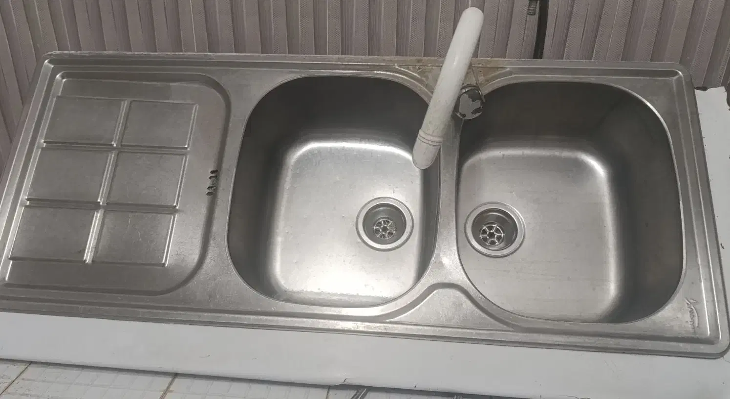 سینک ظرفشویی دولگن|مصالح و تجهیزات ساختمان|گنبد کاووس, |دیوار