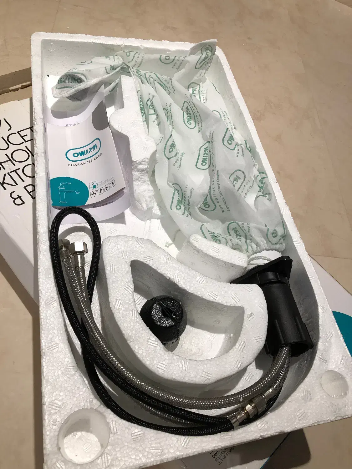 شیر اشپزخانه اوج بیزانس شاوری سفید نو|مصالح و تجهیزات ساختمان|تهران, پاسداران|دیوار