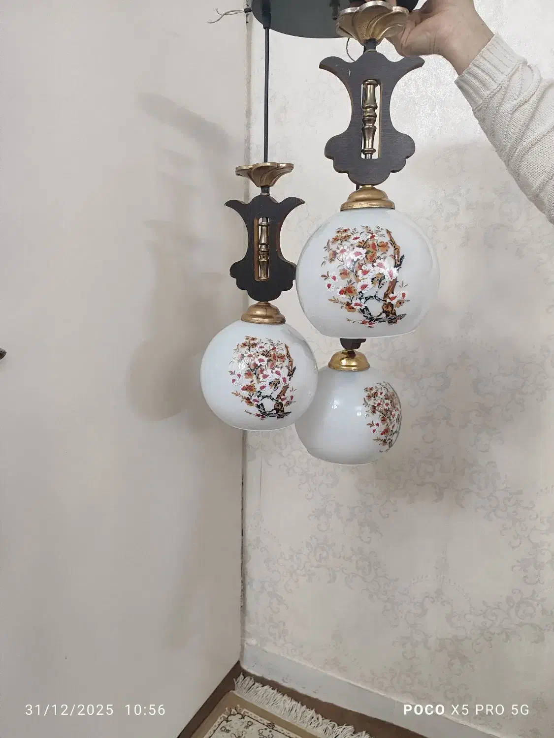 لوستر|لوستر و چراغ آویز|کرج, عظیمیه|دیوار