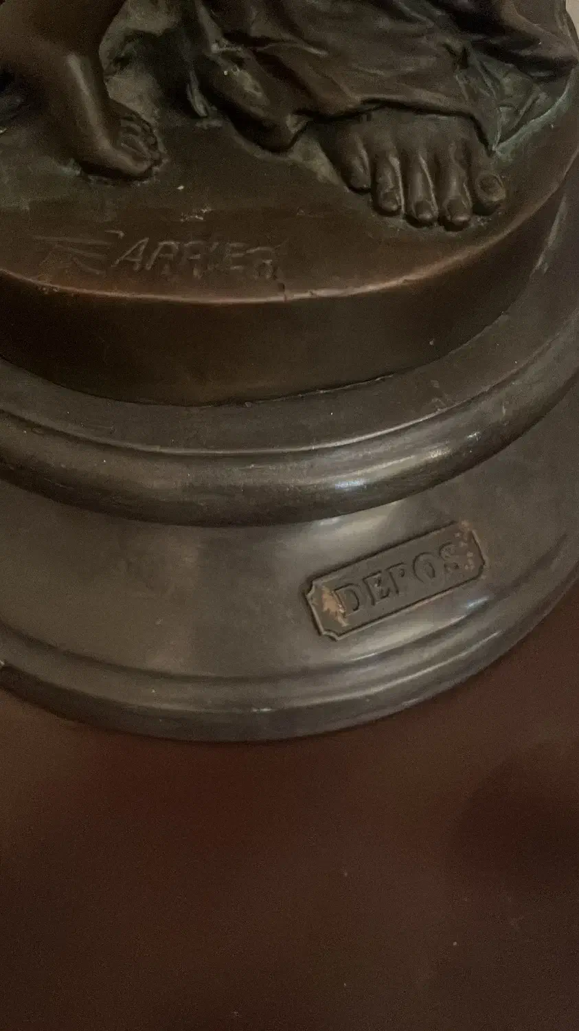 مجسمه برنزی مارک دیپوز امضا دار|کلکسیون اشیاء عتیقه|تهران, شیوا|دیوار