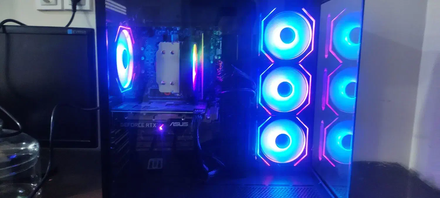 سیستم گیمینگ آکواریومی|رایانه رومیزی|امیدیه, |دیوار