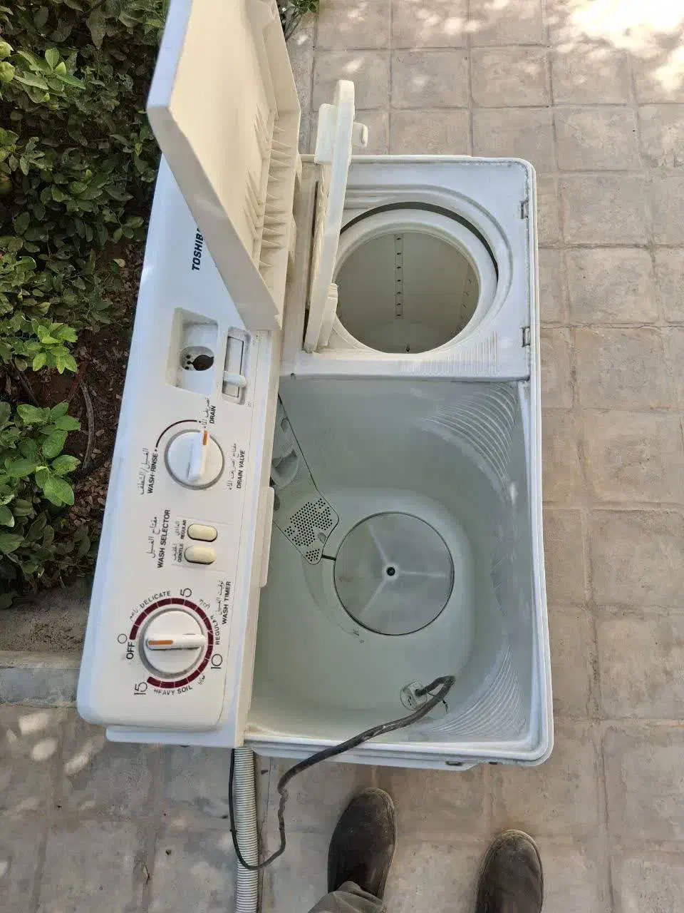 لباسشویی توشیبا|ماشین لباسشویی و خشککن لباس|لار, |دیوار