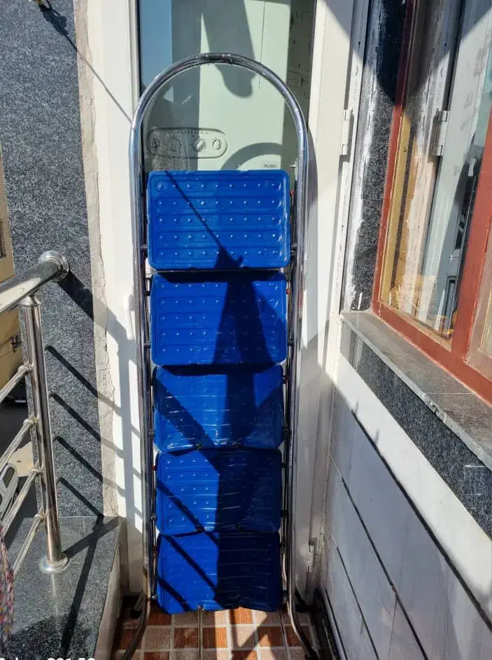 نردبان پنج پله فلزی|ابزارآلات|ارومیه, |دیوار