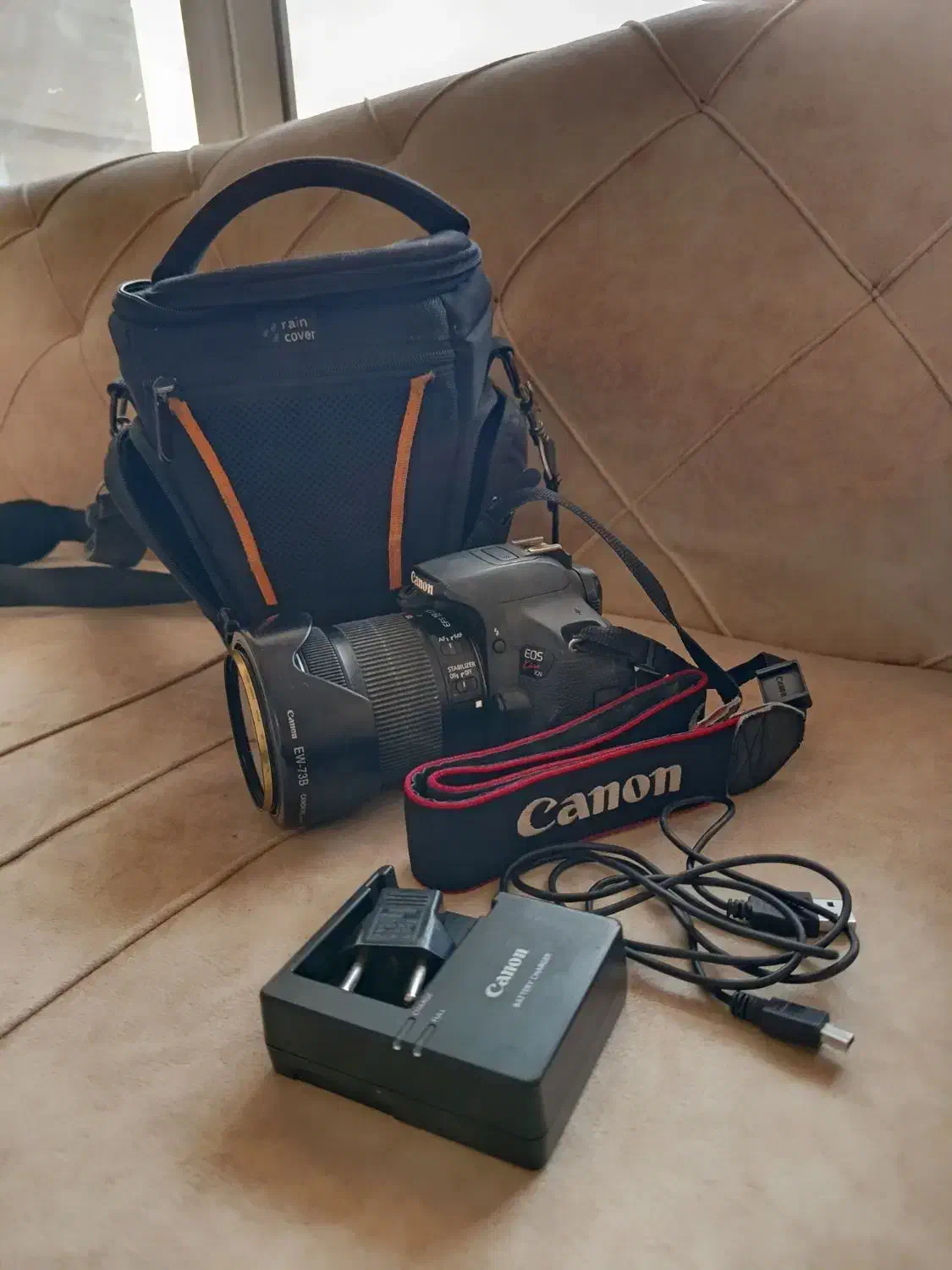 دوربین کنون kit 18.135 700D canon|دوربین عکاسی و فیلم‌برداری|تهران, افسریه شمالی|دیوار