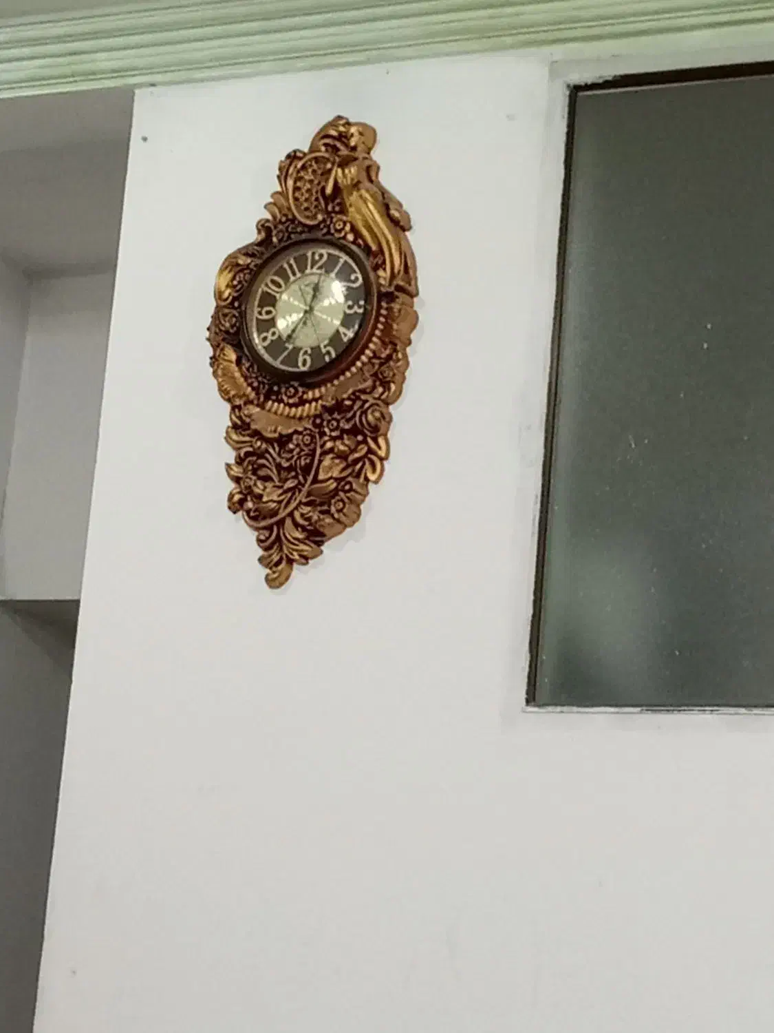 ساعت درحدنو ..پرده جنس عالی سه متری ..گلیم شش|ساعت دیواری و تزئینی|خواف, |دیوار