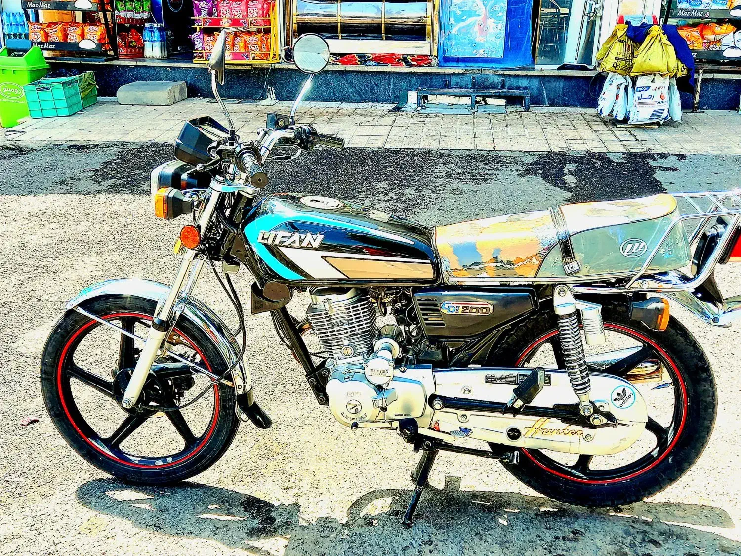 موتور لیفان ۱۵۰|موتورسیکلت|محمدیه-قزوین, |دیوار