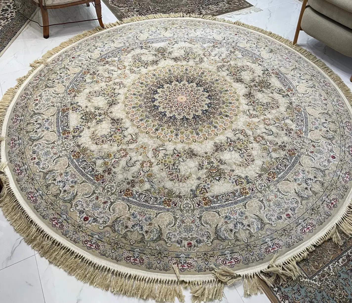 فرش گلاریس گرد درحد|فرش|تهران, استقلال|دیوار