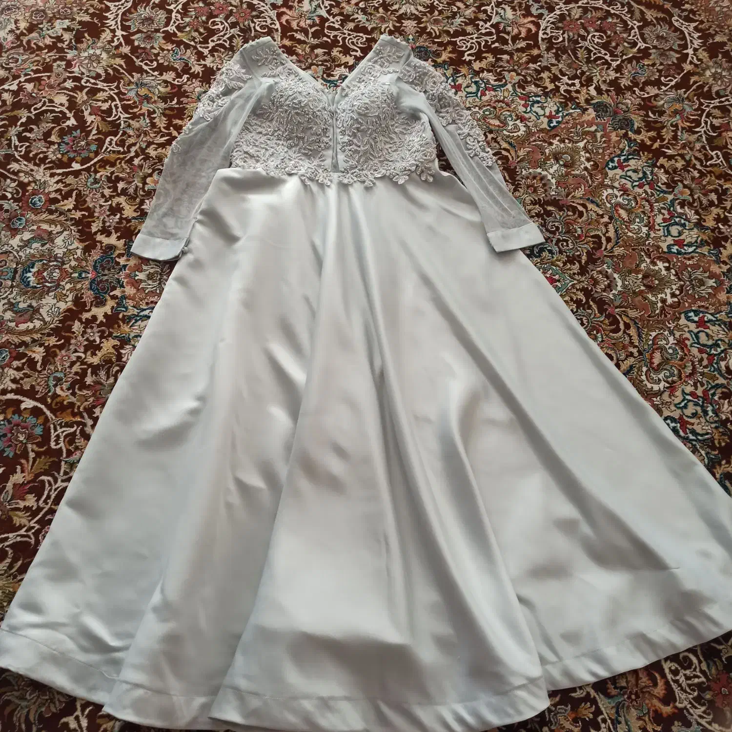 پیراهن مجلسی مزونی سایز ۴۶-۴۸|لباس|خرمآباد, |دیوار