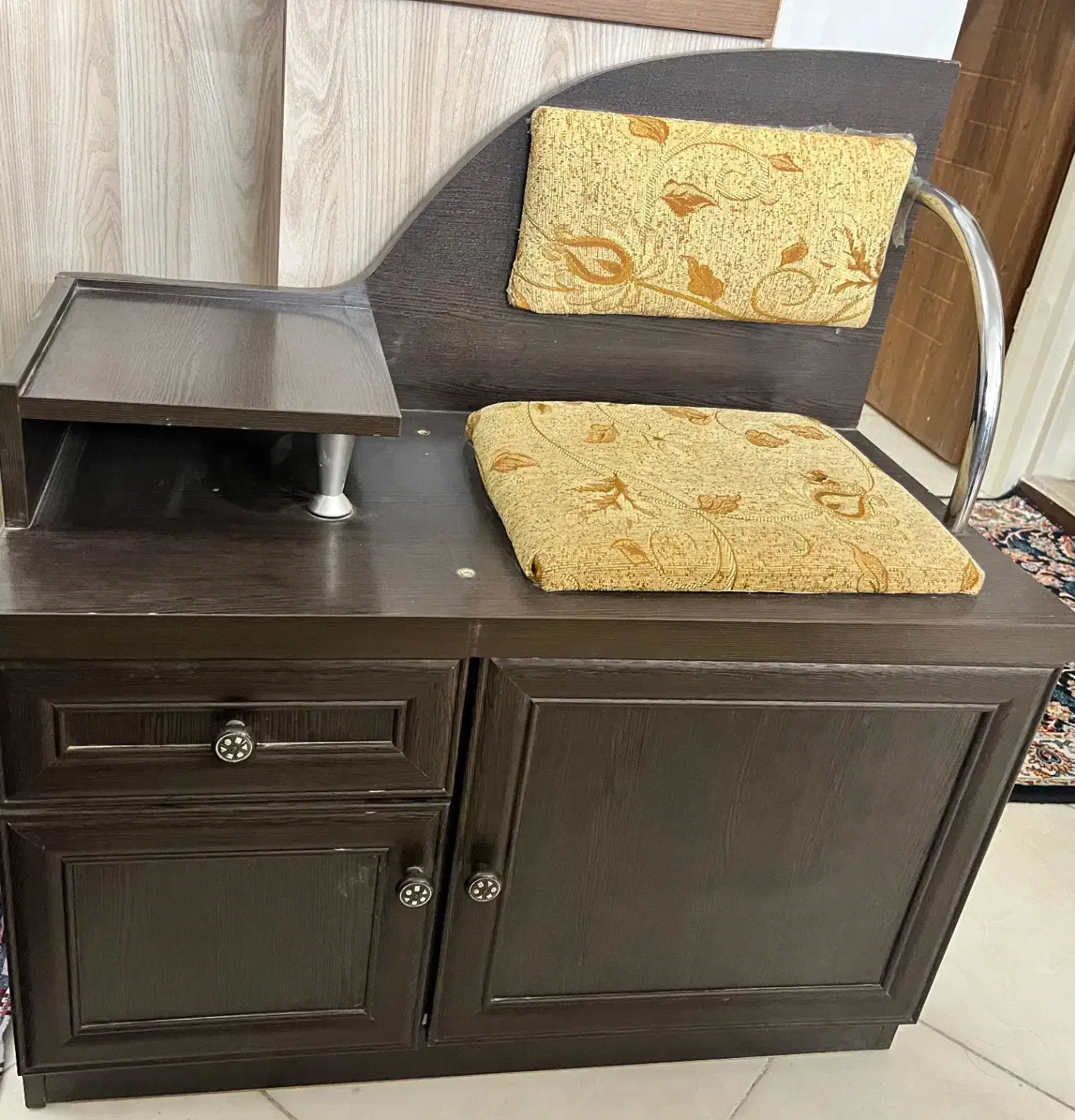 میزتلفن چوبی|میز تلفن|سمنان, |دیوار