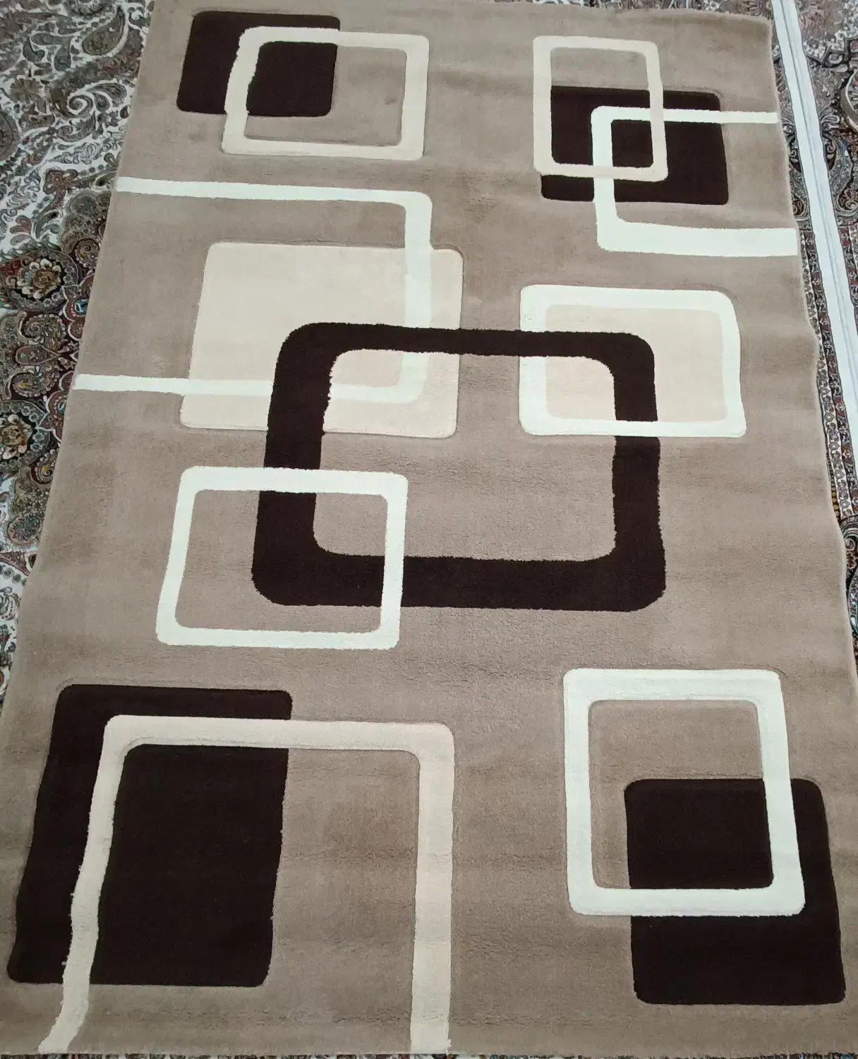 فرش فانتزی 4متری|فرش|کرج, شهرک جهان آرا|دیوار