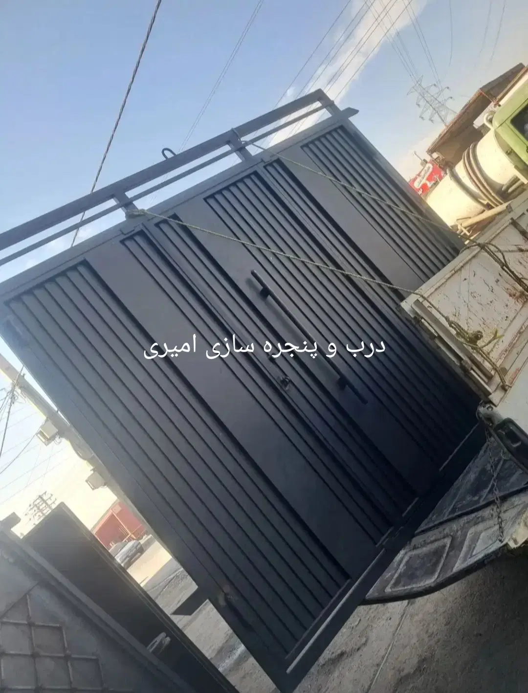 درب کامیون رو باغی حیاط|مصالح و تجهیزات ساختمان|مشهد, میان ولایت|دیوار