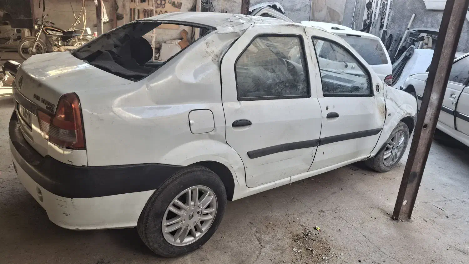 ال90پارس خودروی مدل96تصادفی نوع فول|خودرو سواری و وانت|بوشهر, |دیوار