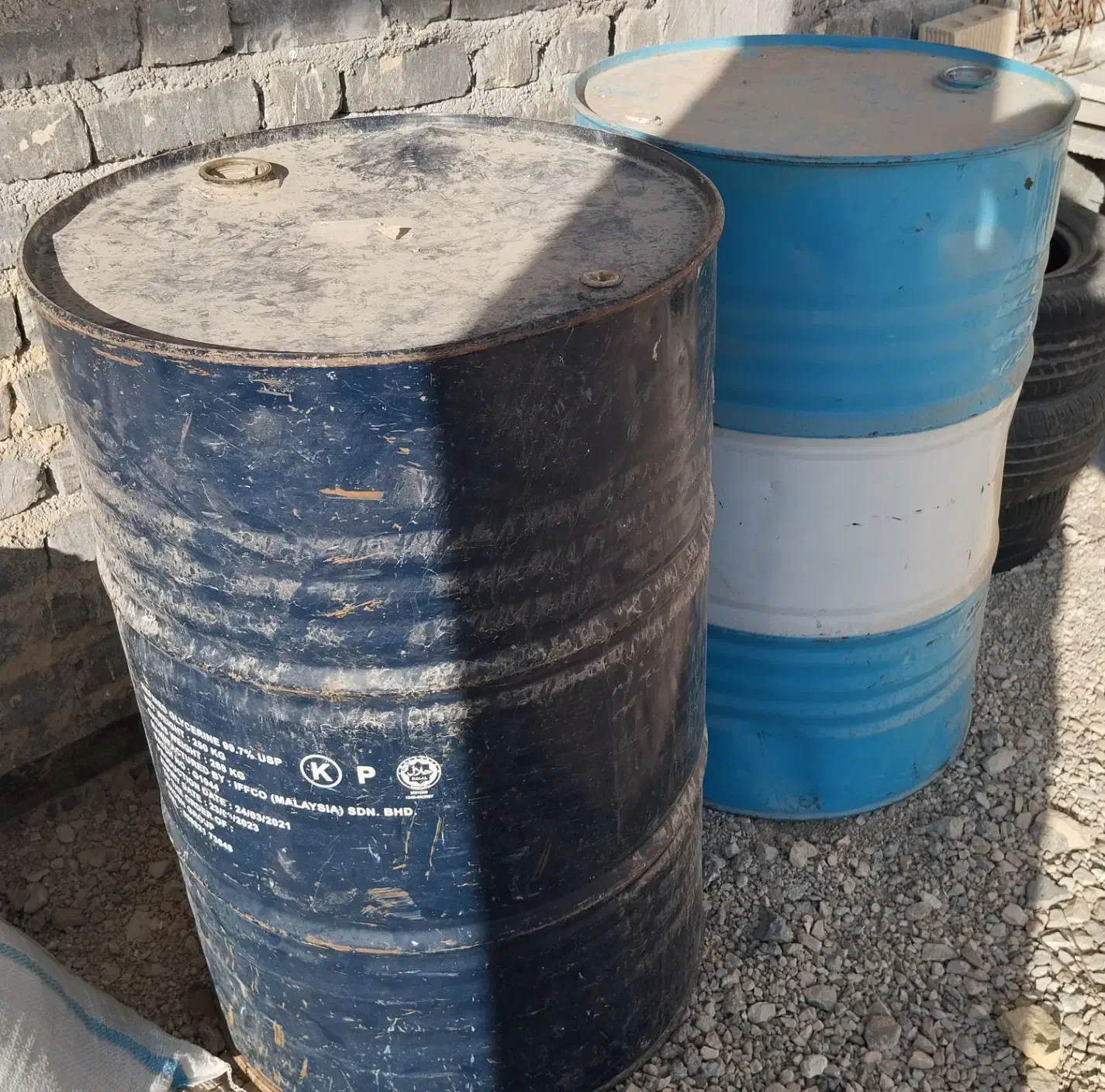 بشکه ۱۰۰ لیتری آهنی|ابزارآلات|لار, |دیوار